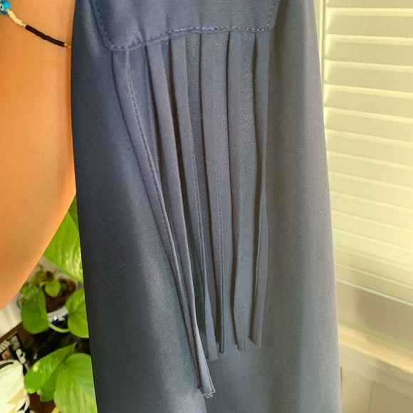 LUCY LOVE BLUE HALTER TOP - Picture 3 of 6